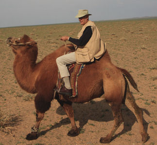 [Dan on camel]