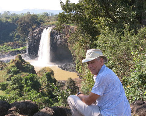 [Dan and Blue Nile Falls]